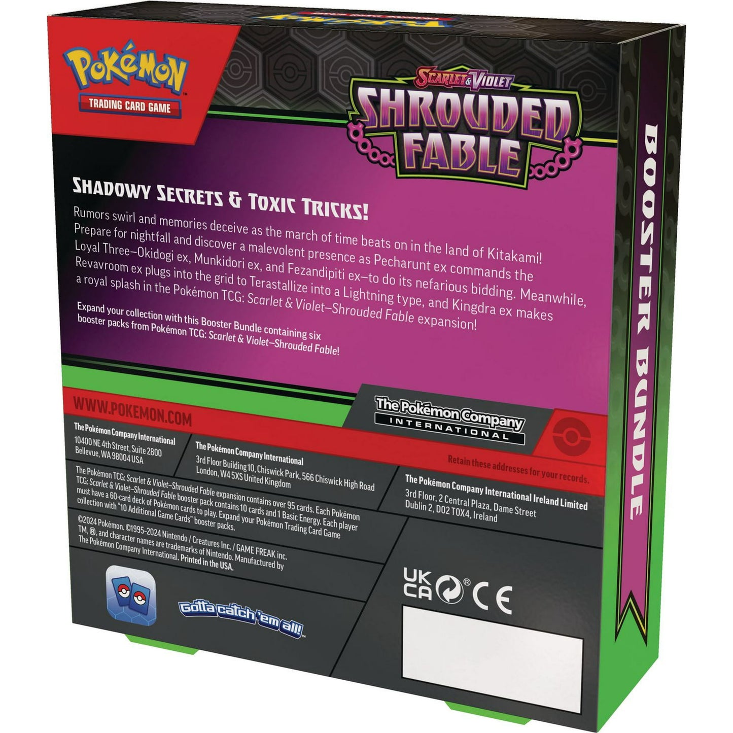 Pokemon TCG Scarlet & Violet Shrouded Fable Booster Bundle Box (New Sealed)