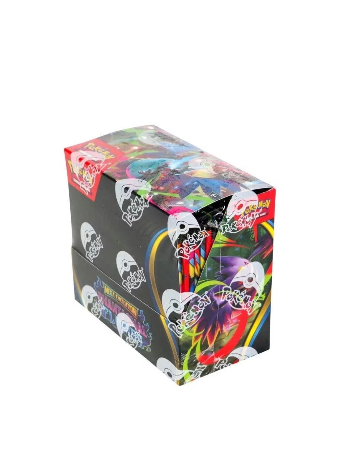 Pokemon TCG Mega Evolution Phantasmal Flames Booster Box 36 Packs (New Sealed)