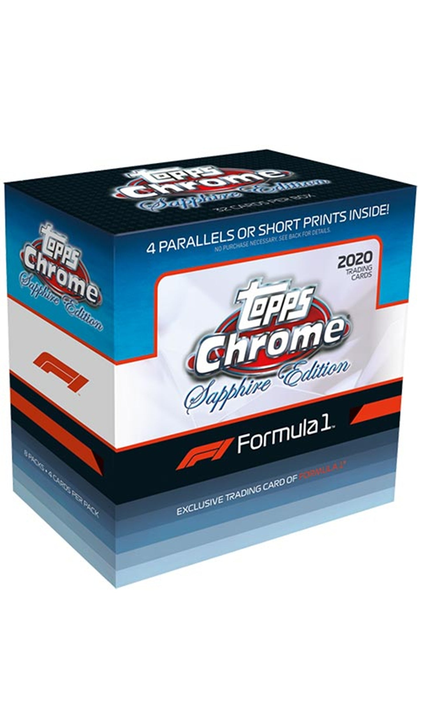 2020 TOPPS CHROME F1 FORMULA 1 SAPPHIRE EDITION HOBBY BOX (NEW SEALED)