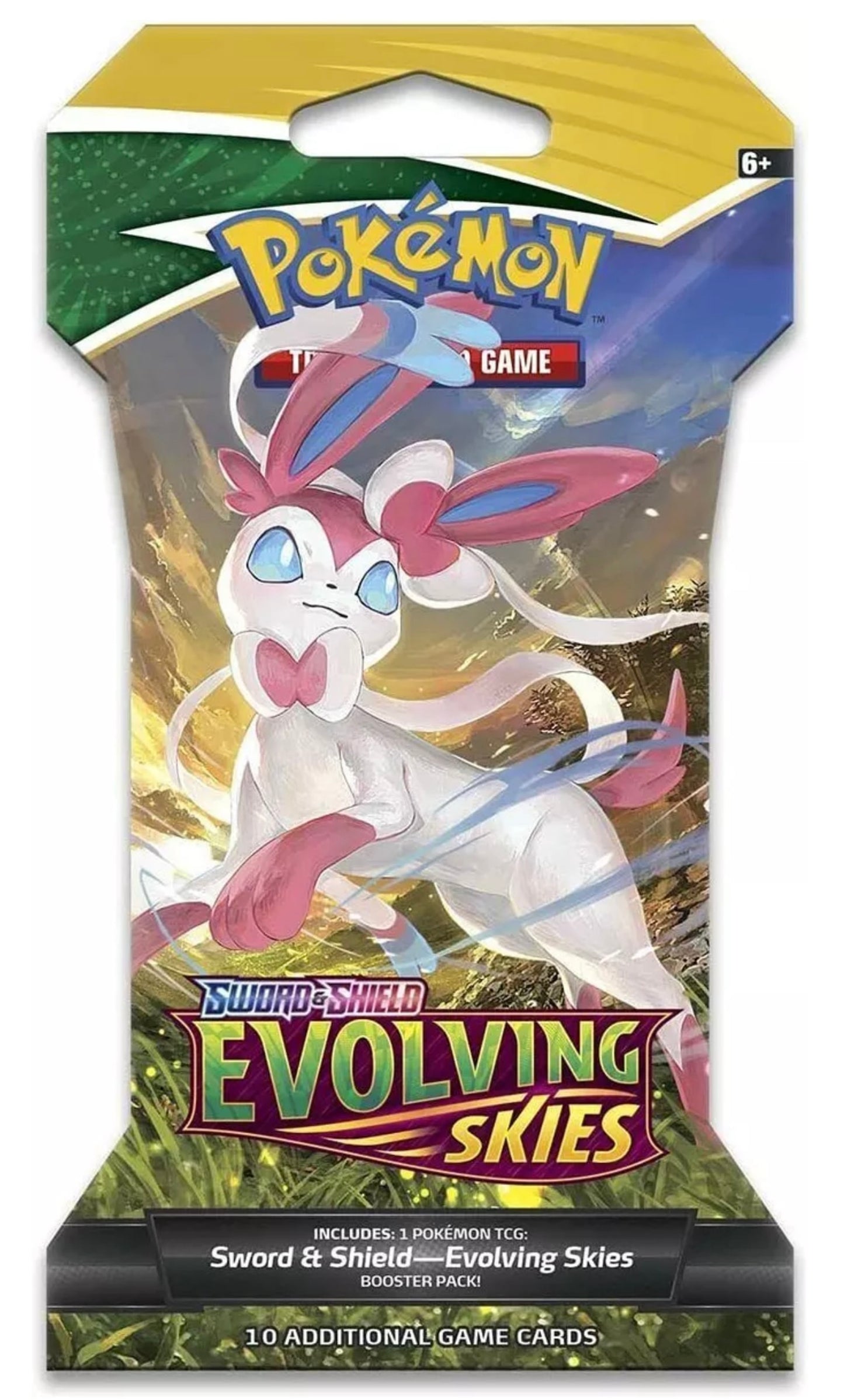 2021 Pokemon TCG Evolving Skies Sleeved Booster Sylveon Pack (New Sealed)