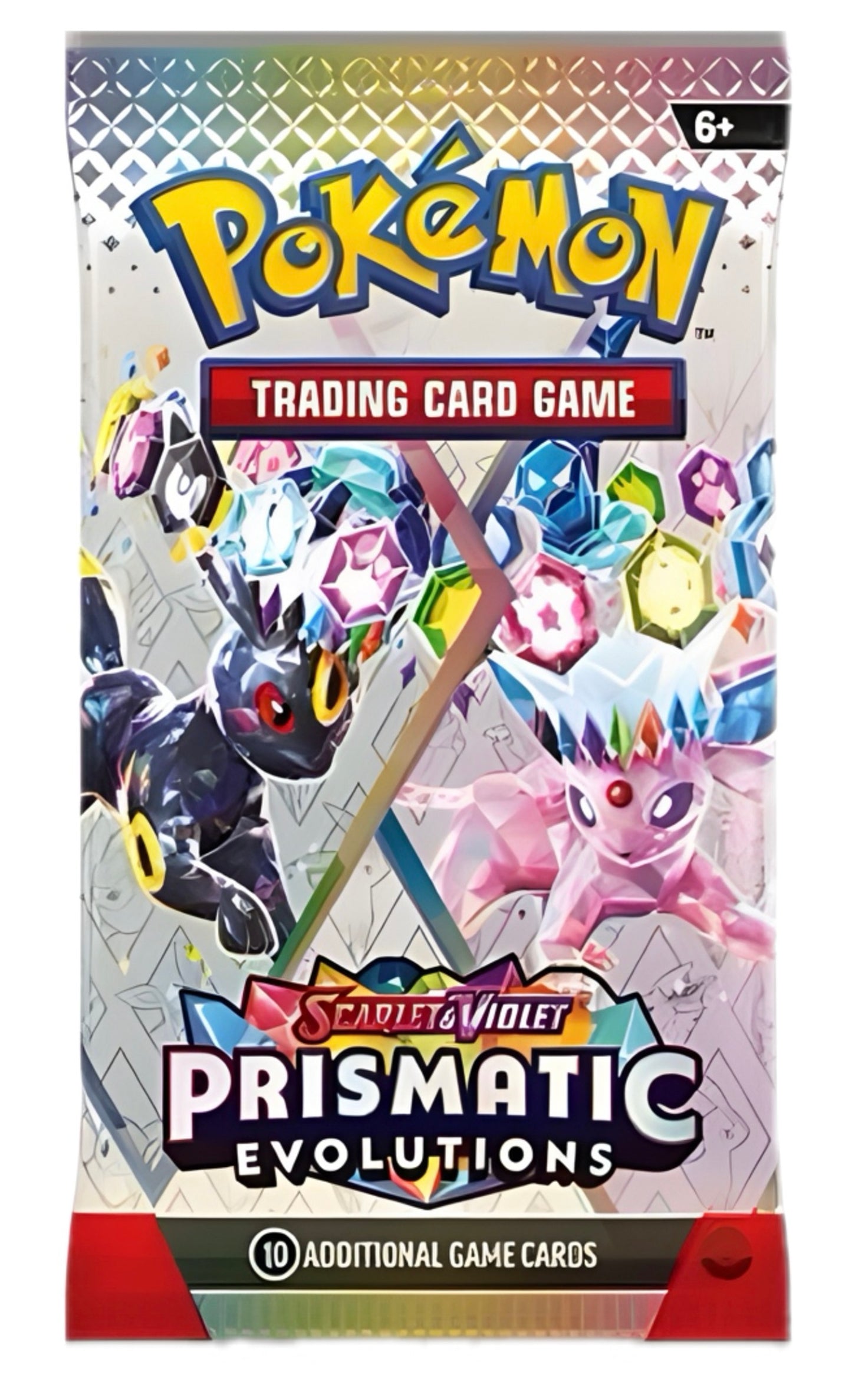 2025 Pokemon TCG Prismatic Evolutions Booster Pack RANDOM ART (New Sealed)