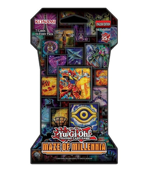 Yu-Gi-Oh! TCG Maze Of Millennia Sleeved Booster Pack (New Sealed)