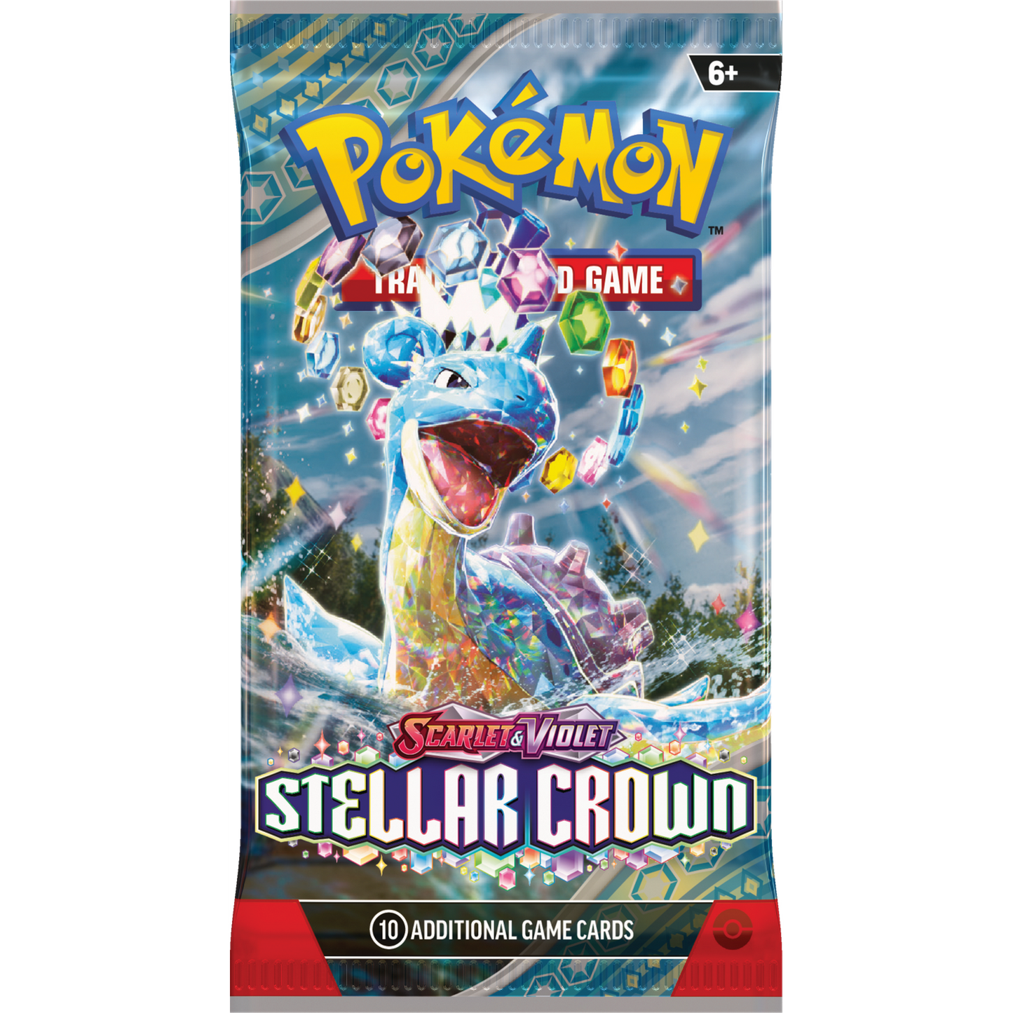 Pokemon TCG Scarlet & Violet Stellar Crown Booster Pack (New Sealed)