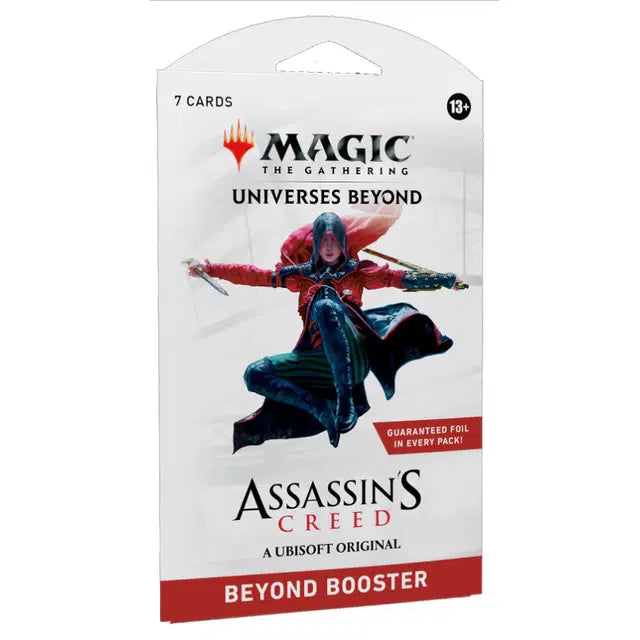 2024 Magic The Gathering Assassins Creed Universes Beyond Booster Sleeved Pack (New Sealed)