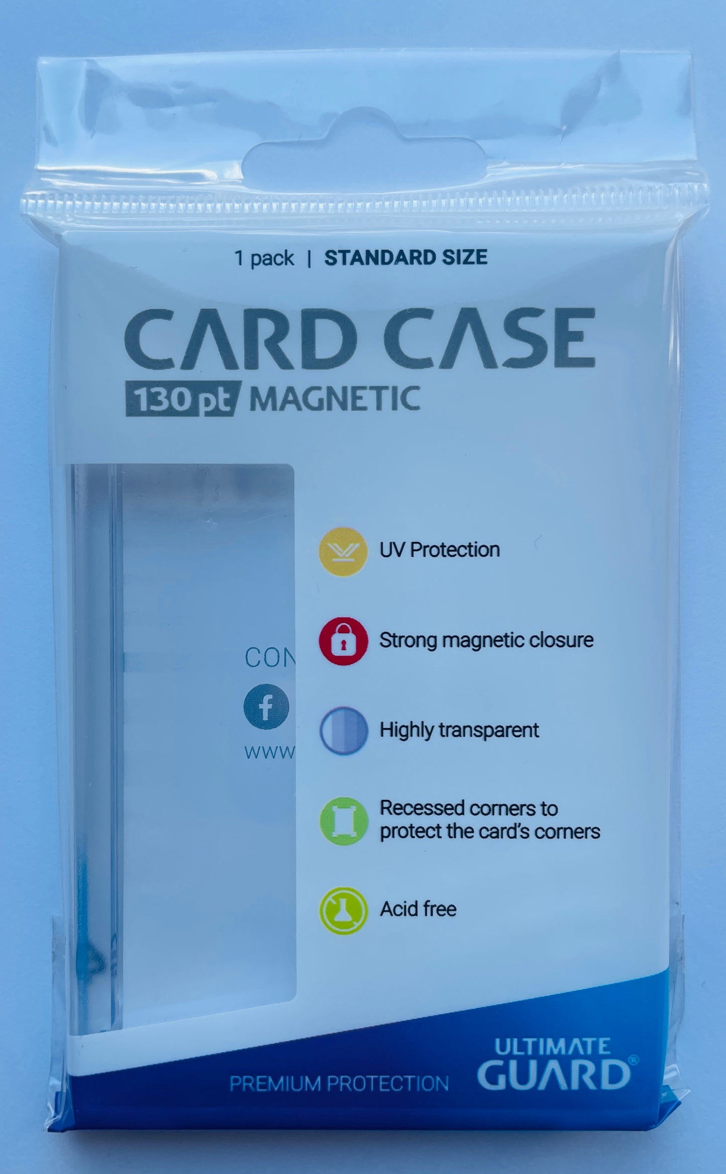 Card Case 130Pt One Touch Card Protector