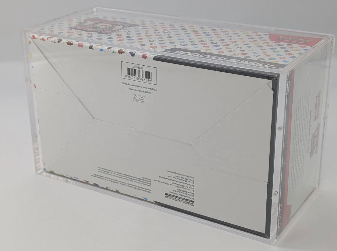 Pokemon TCG 151 Display Case Booster Bundle 10X Boxes Sealed with Acrylic Case (New Sealed Case)