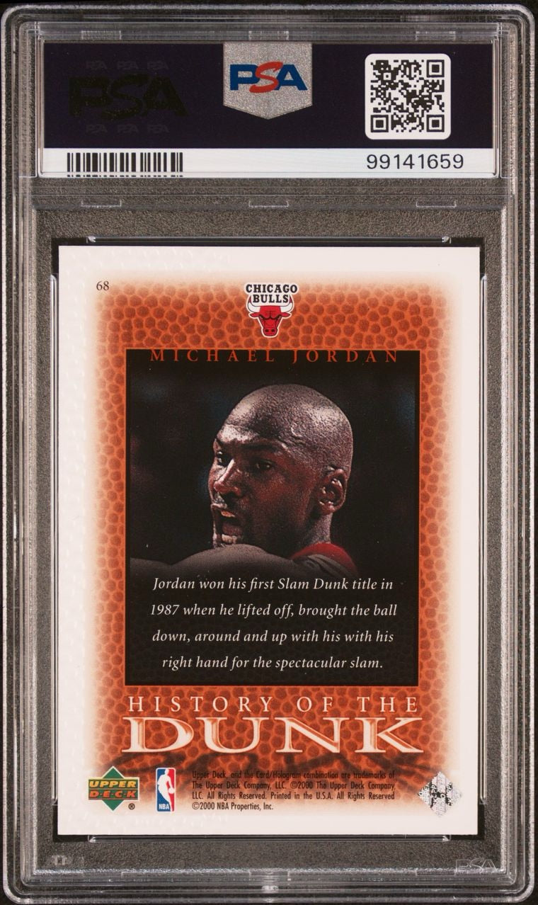 2000 Upper Deck Century Legends Michael Jordan #68 PSA 10 Gem Mint