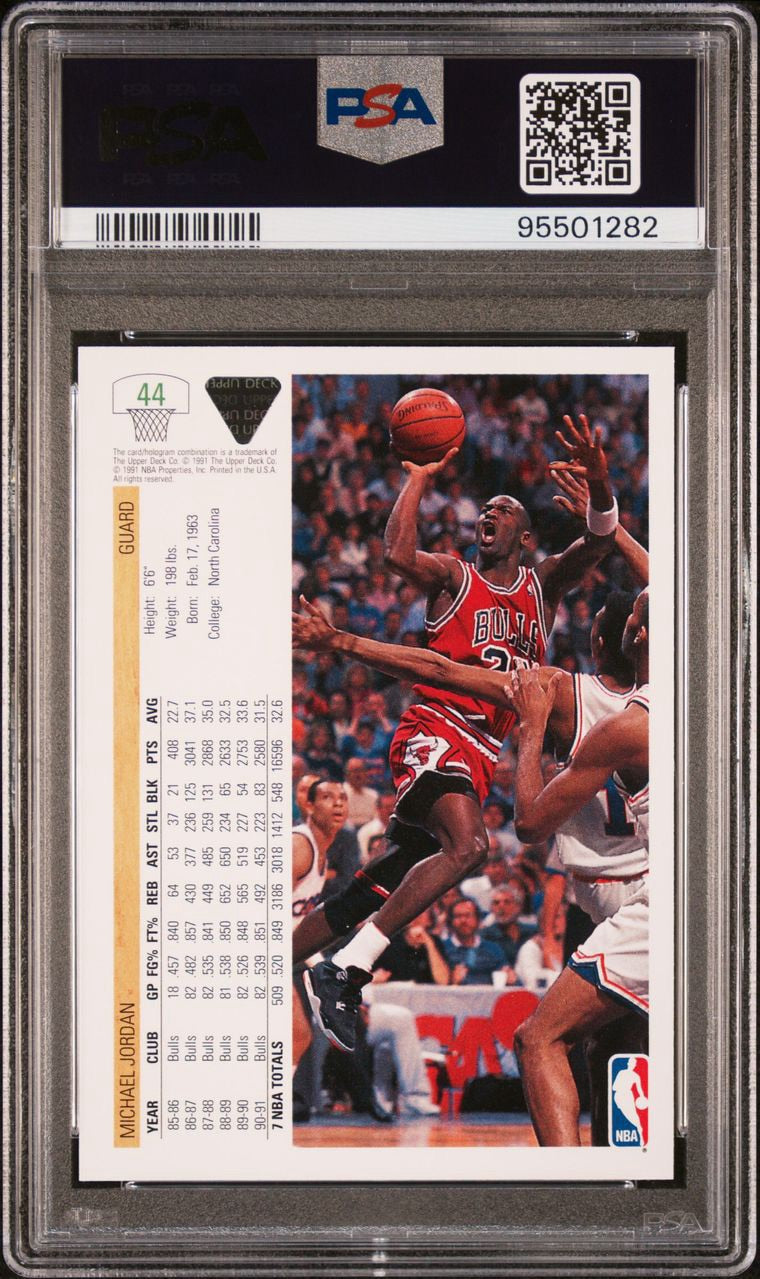 1991 Upper Deck Michael Jordan #44 PSA 10 Gem Mint