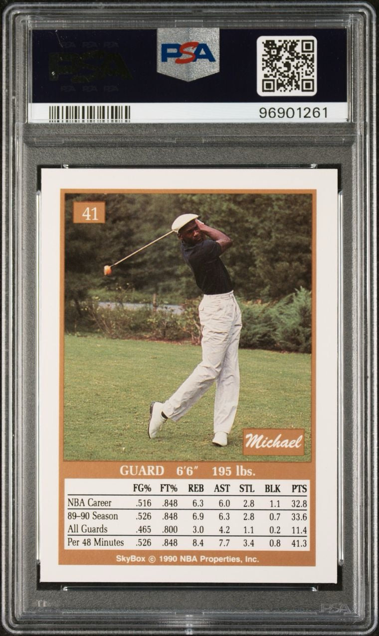 1990 Skybox Michael Jordan #41 PSA 10 Gem Mint