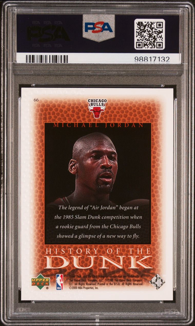 2000 Upper Deck Century Legends Michael Jordan #66 PSA 10 Gem Mint