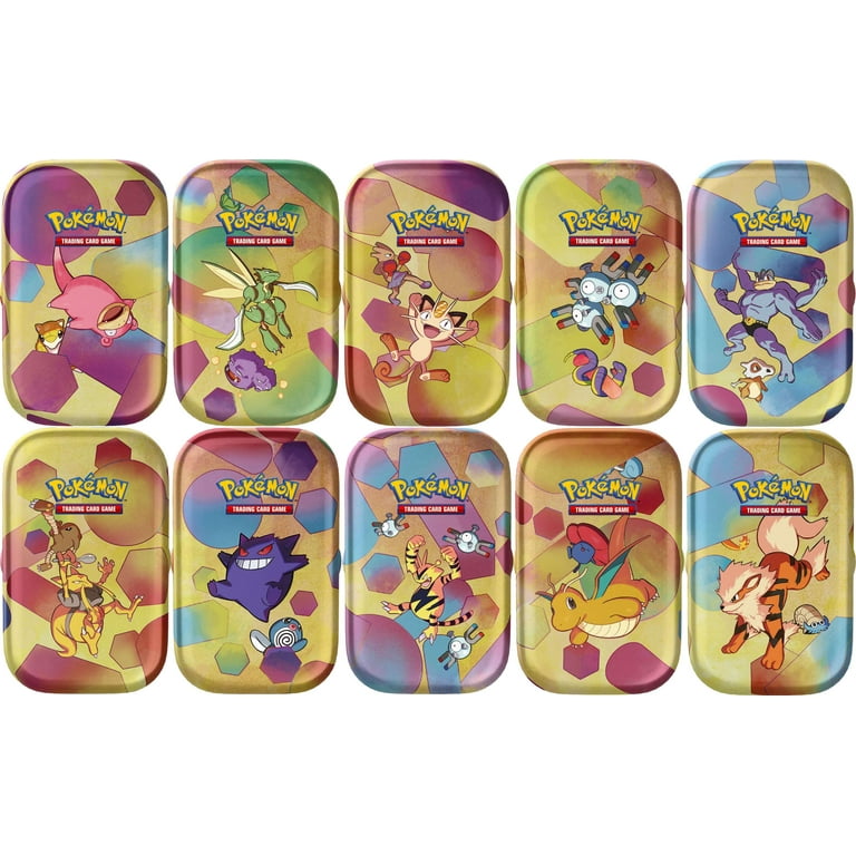 Pokemon TCG Rare Scarlet & Violet 151 Mini Tin Random Art (2 Booster Packs, 1 Coin & 1 Art Card (New Sealed)