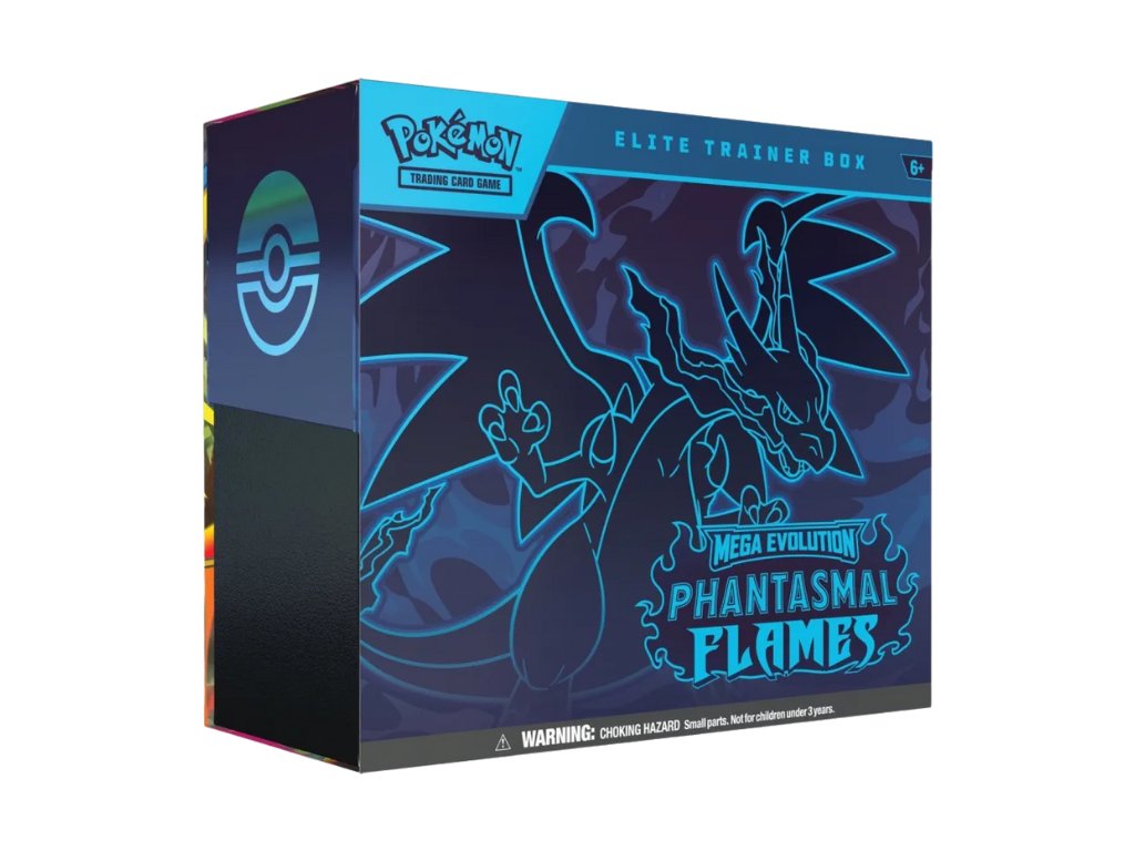 Pokemon TCG Mega Evolution Phantasmal Flames ETB Elite Trainer Box (New Sealed)