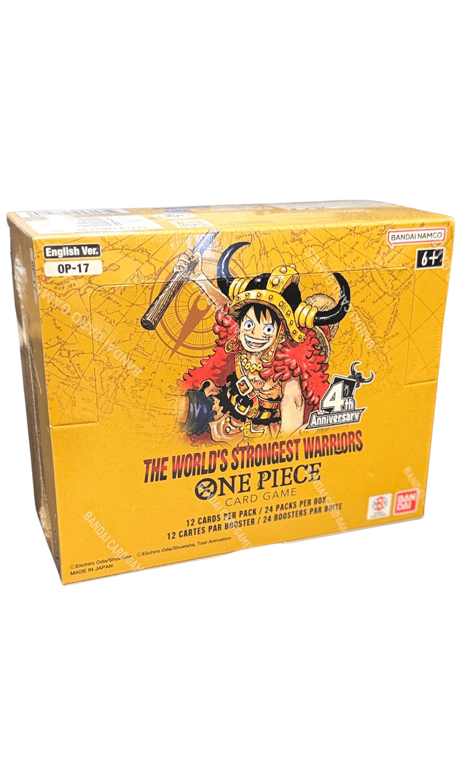 One Piece TCG OP-17 The World's Strongest Warriors Booster Box 24