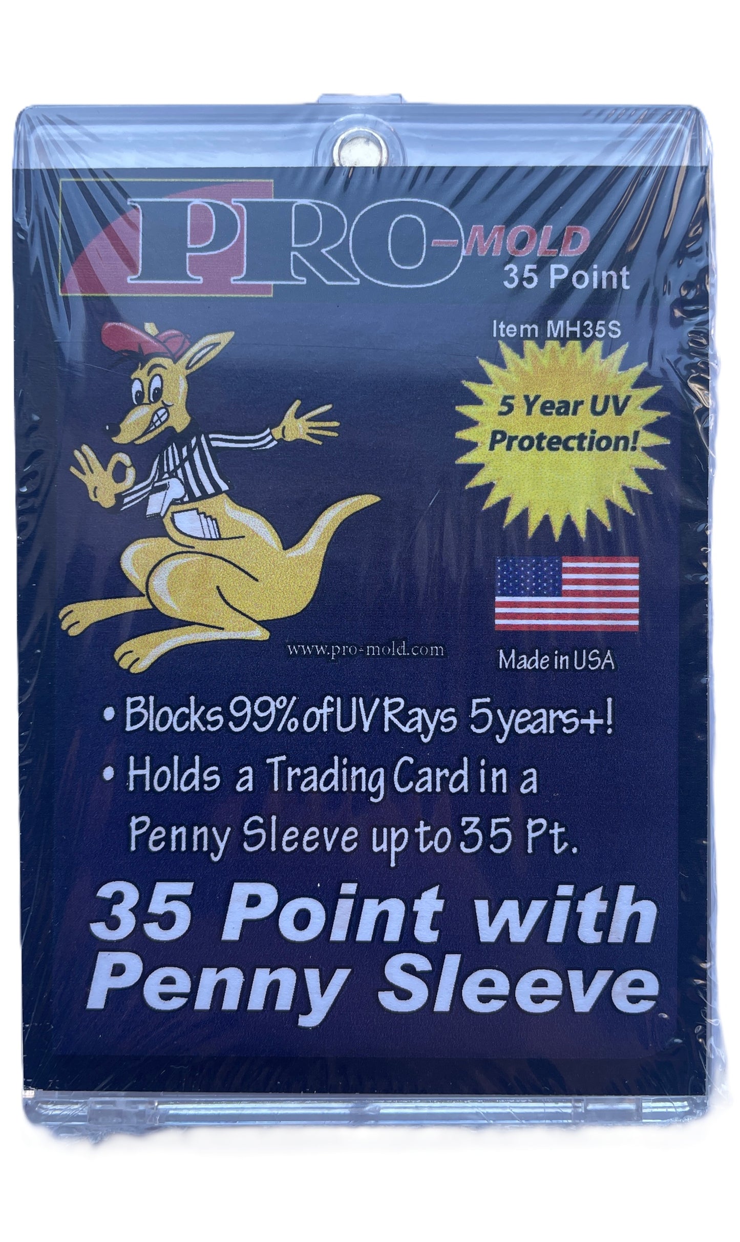 PRO-MOLD 35pt ONE TOUCH with SOFT SLEEVE CARD PROTECTOR FOR MAXIMUM PROTECTION