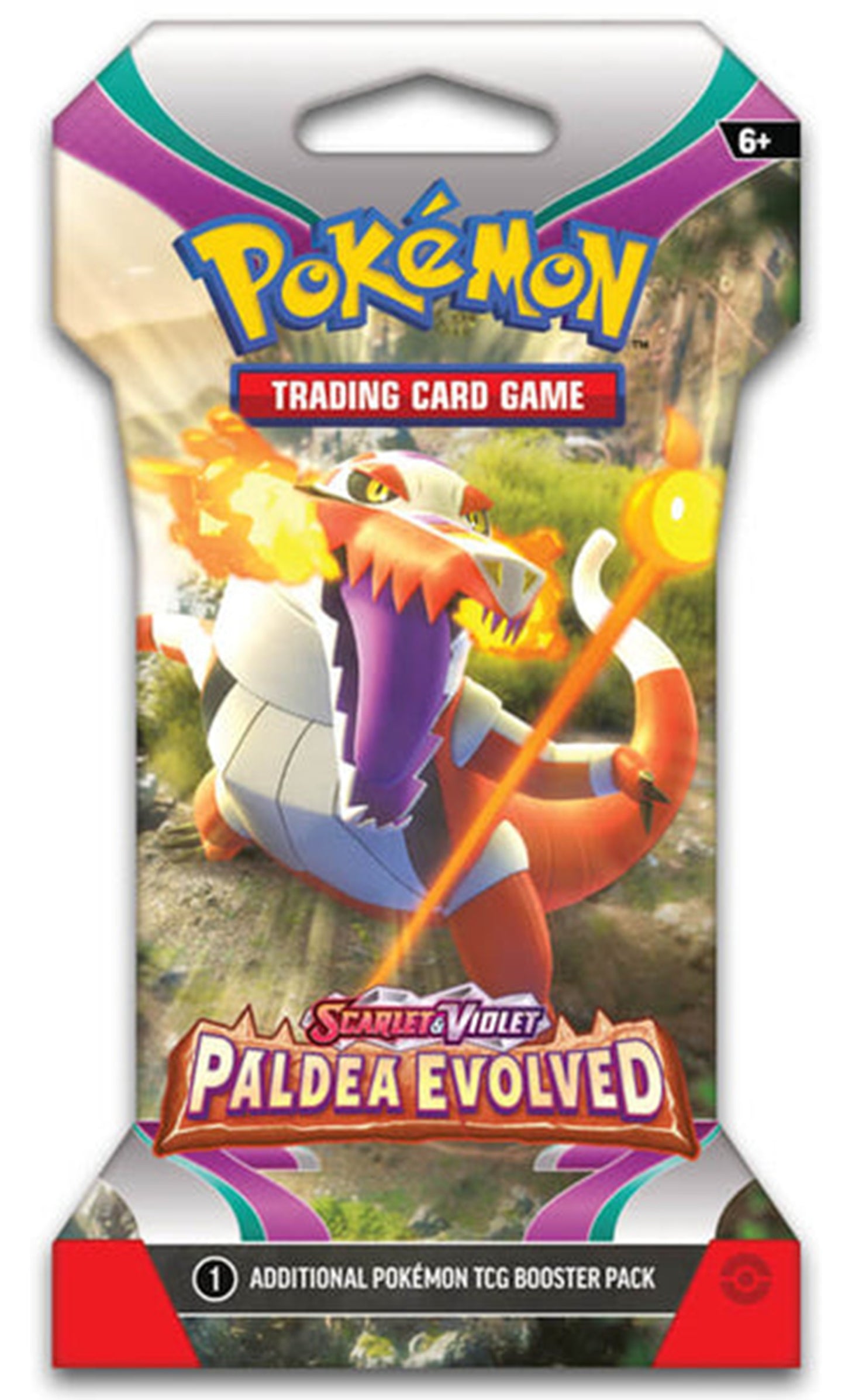 Pokemon Scarlet & Violet Paldea Evolved Sleeved Pack RANDOM ART (New Sealed)