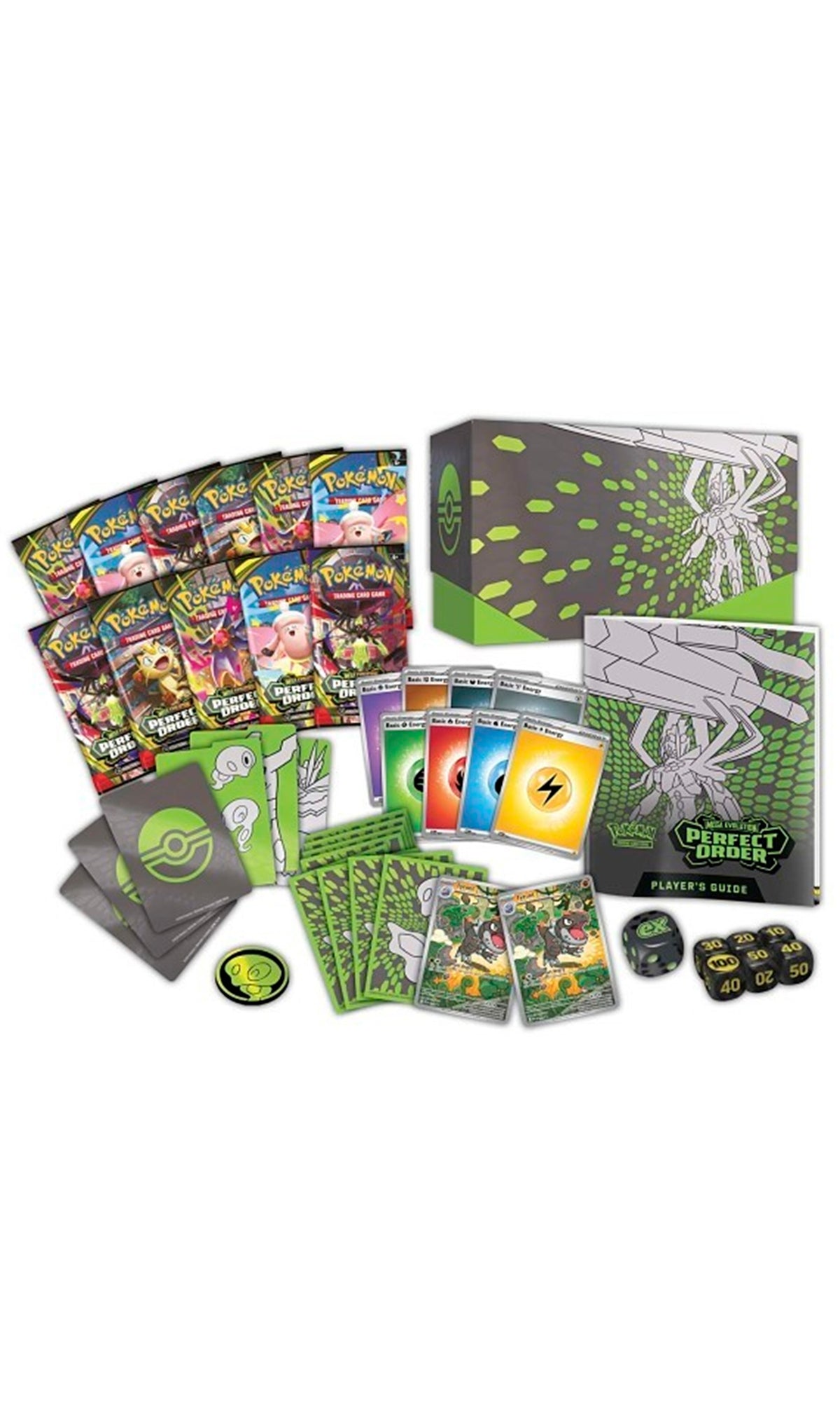 Pokemon TCG Mega Evolution Perfect Order Pokemon Center Elite Trainer Box ETB (New Sealed)