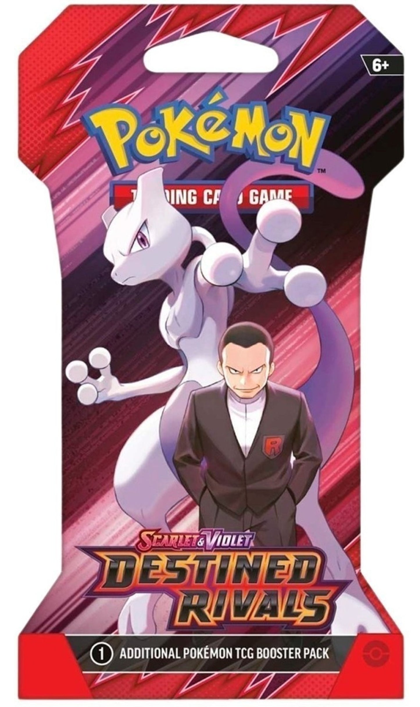 Pokemon TCG Scarlet & Violet Destined Rivals Sleeved Booster Pack Random Art (New Sealed)
