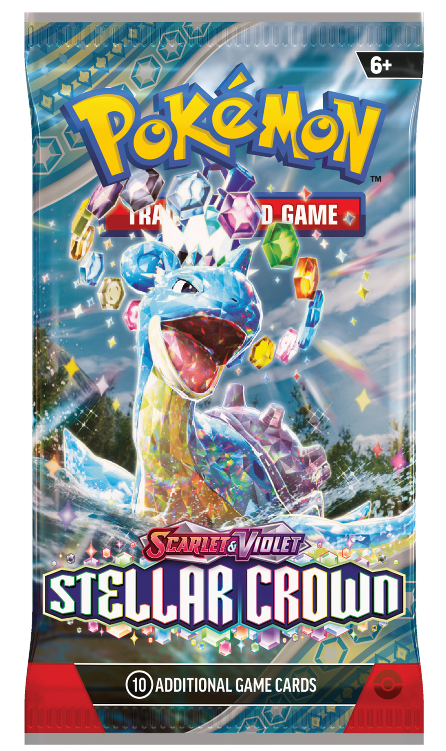 Pokemon TCG Scarlet & Violet Stellar Crown Booster Pack (New Sealed)