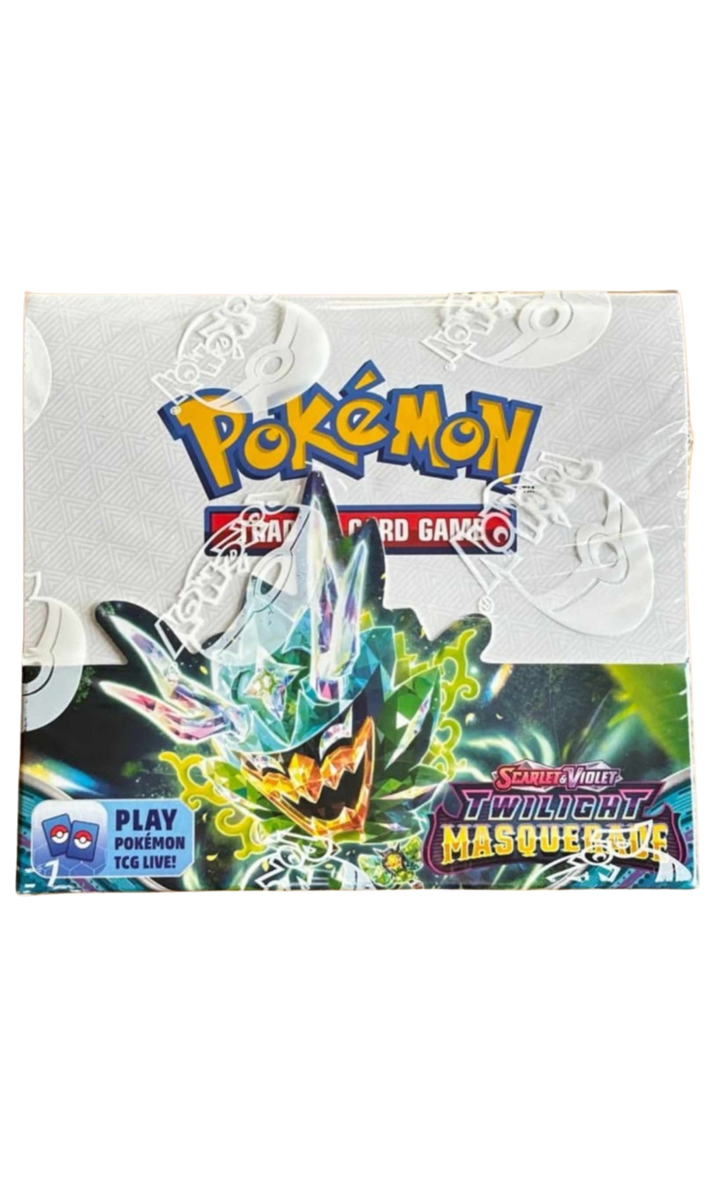 Pokemon TCG Scarlet & Violet Twilight Masquerade Booster Box 36X packs (New Sealed)