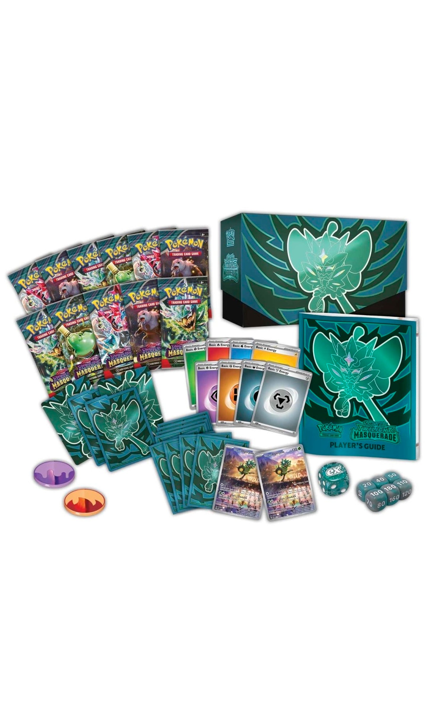 Pokemon TCG Scarlet & Violet Twilight Masquerade Pokemon Center Elite Trainer Box ETB (New Sealed)