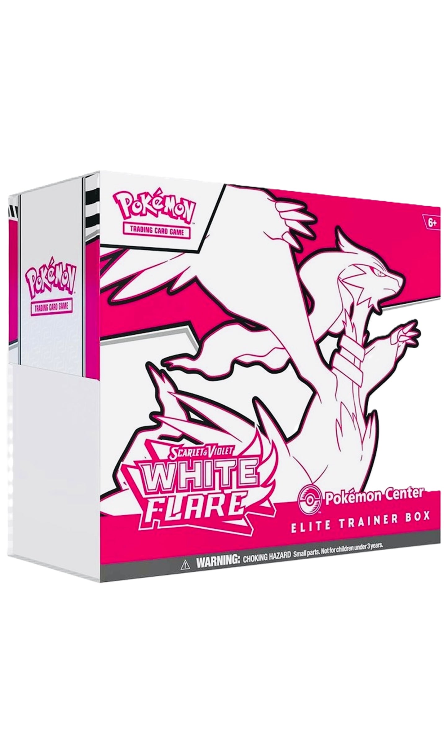Pokemon TCG Scarlet & Violet White Flare Pokemon Center Elite Trainer Box ETB Box (New Sealed)