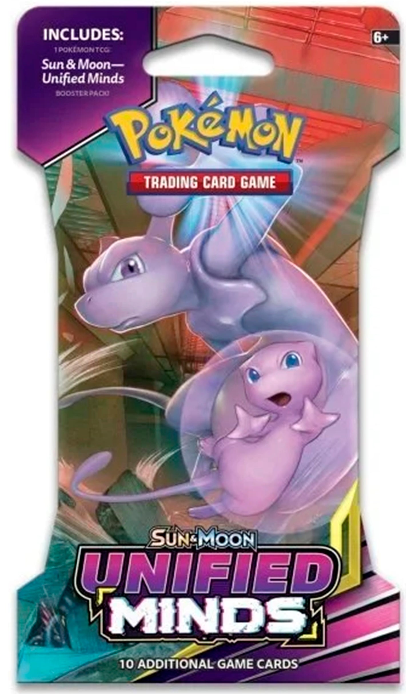 Pokemon TCG Sun & Moon Unified Minds Random Art Sleeved Pack (New Sealed)
