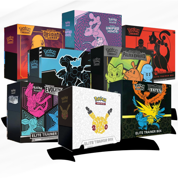 Pokémon TCG Elite Trainer Boxes (ETBs) (Dubai)
