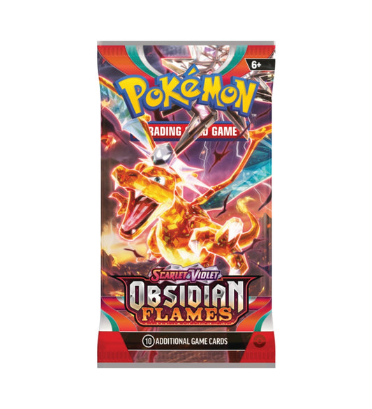 Pokemon TCG Scarlet & Violet Obsidian Flames Booster Pack (New Sealed)