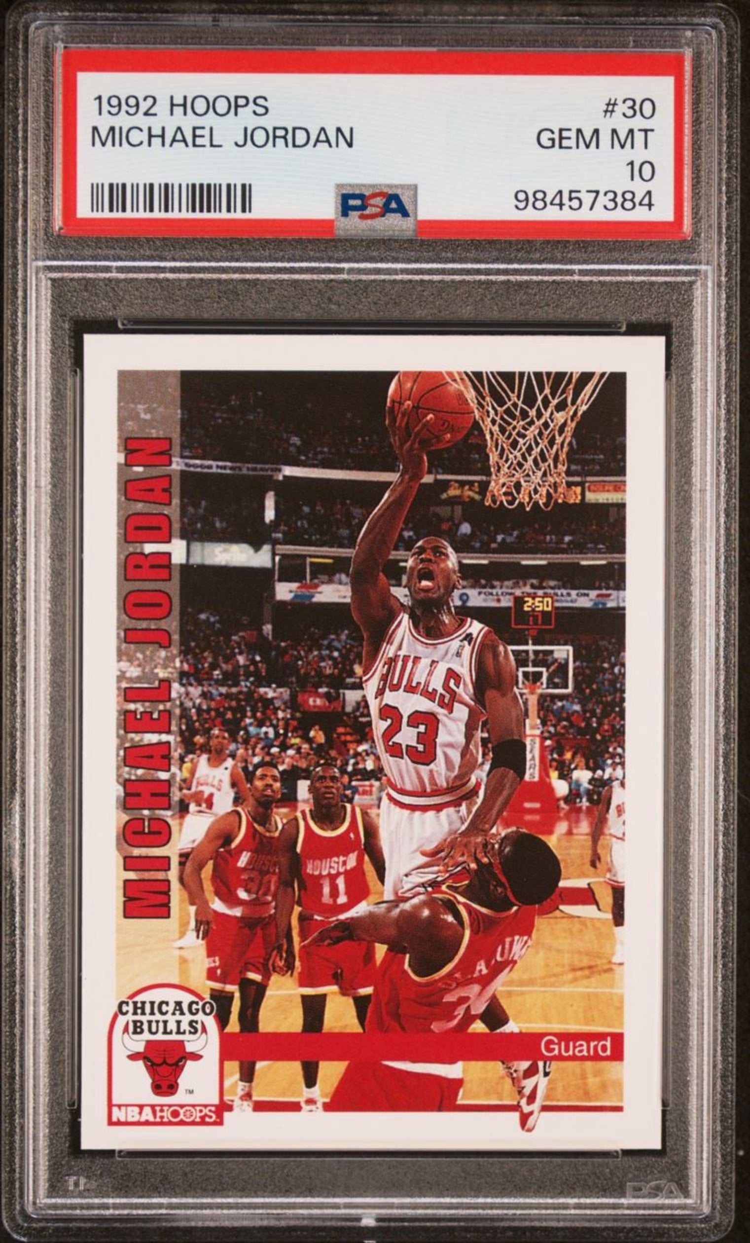 1992 HOOPS MICHAEL JORDAN #30 PSA 10 GEM MINT