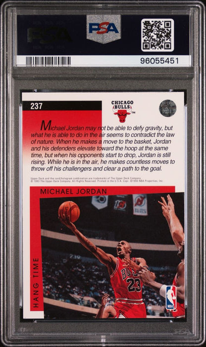 1993 UPPER DECK MICHAEL JORDAN #237 PSA 10 GEM MINT