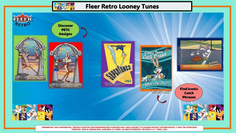 2024 Upper Deck Looney Tunes Fleer Retro Looney Tunes Blaster (New Sealed)