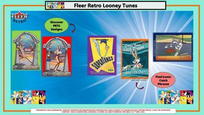 2024 Upper Deck Looney Tunes Fleer Retro Looney Tunes Blaster (New Sealed)