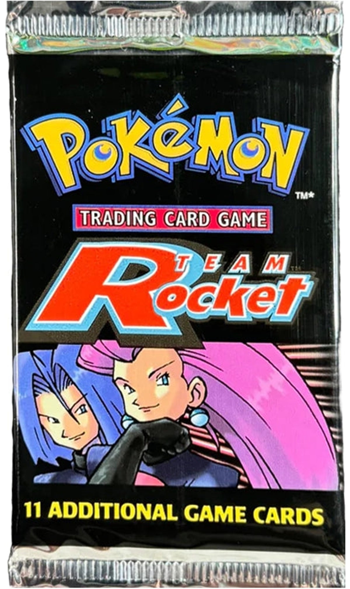 2000 Pokemon TCG Team Rocket Jesse & James Art Booster Pack (New Sealed)