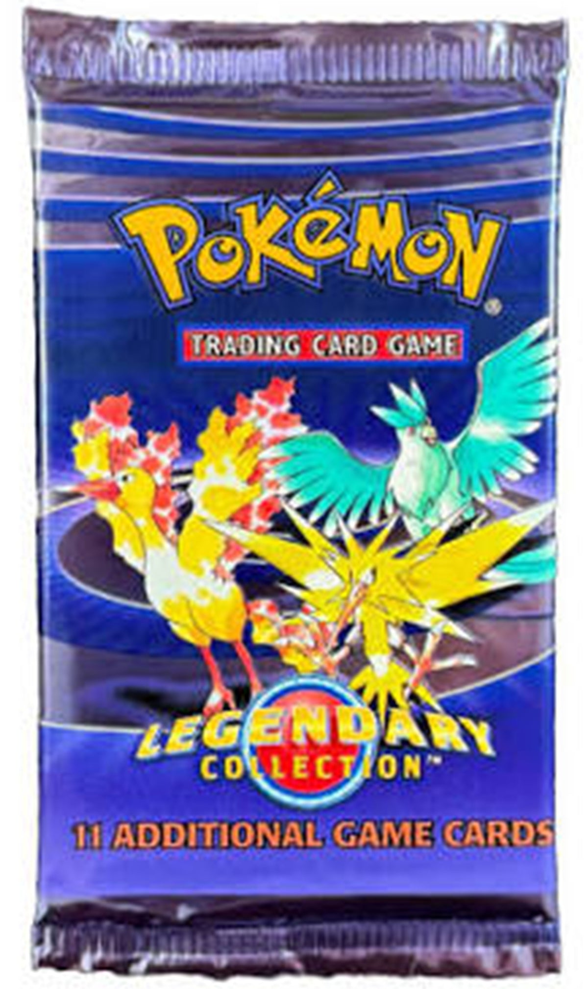 2002 Pokémon Legendary Collection random art sealed booster pack
