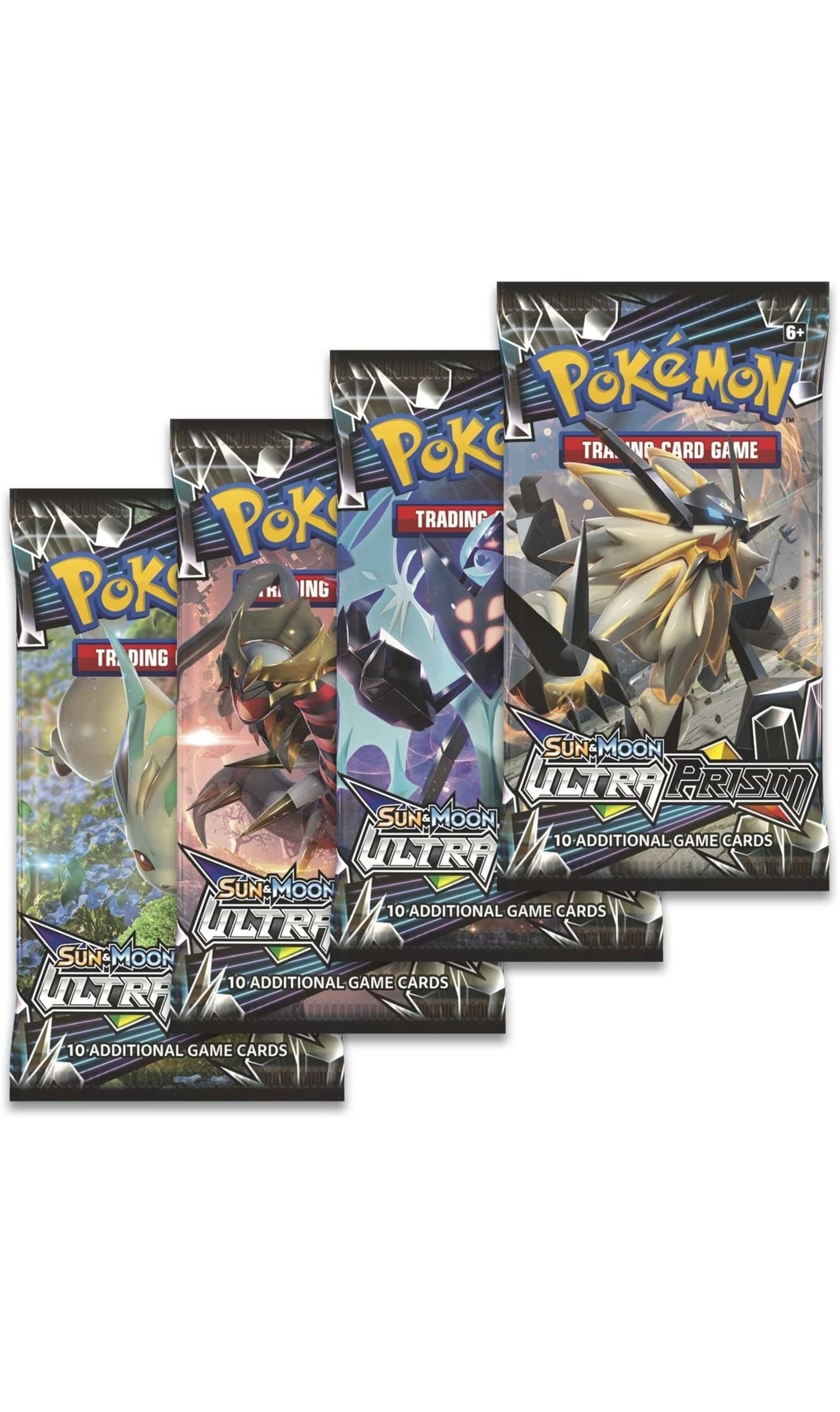 2018 Pokemon TCG Sun & Moon Ultra Prism Art Set 4X Packs (New Sealed)