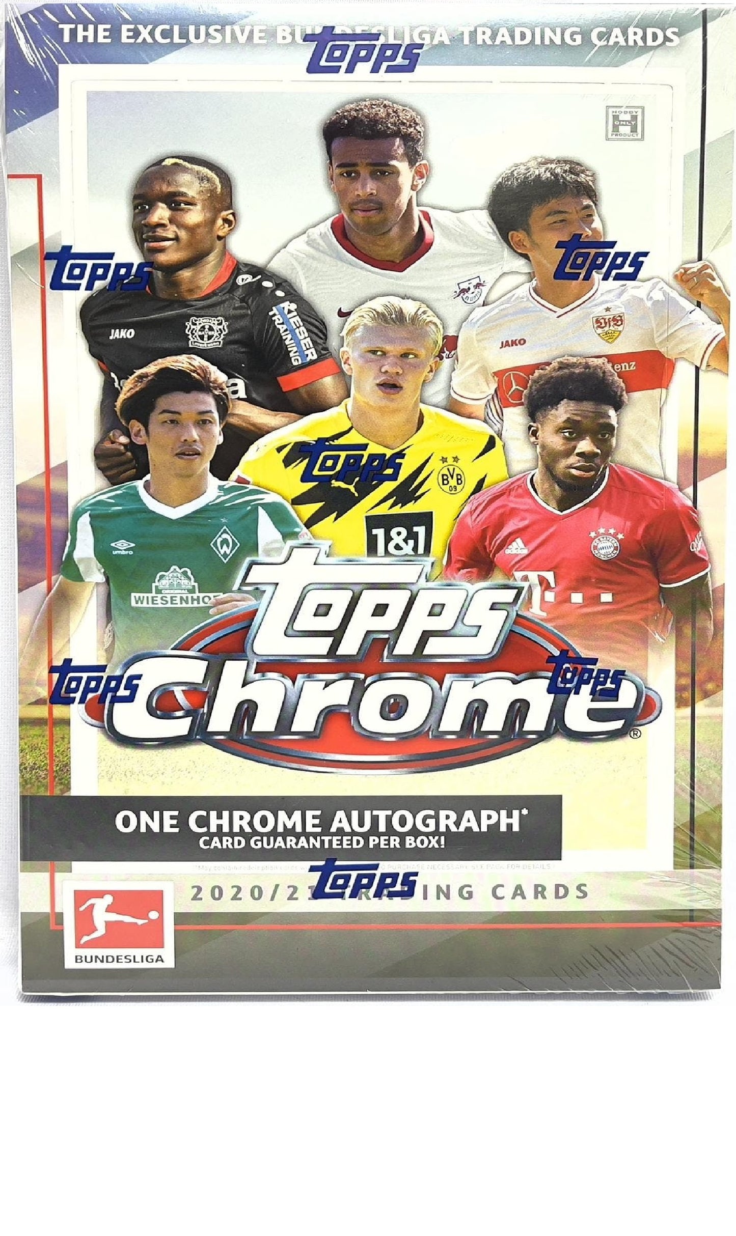 2020 TOPPS CHROME BUNDESLIGA FOOTBALL HOBBY BOX (NEW SEALED)