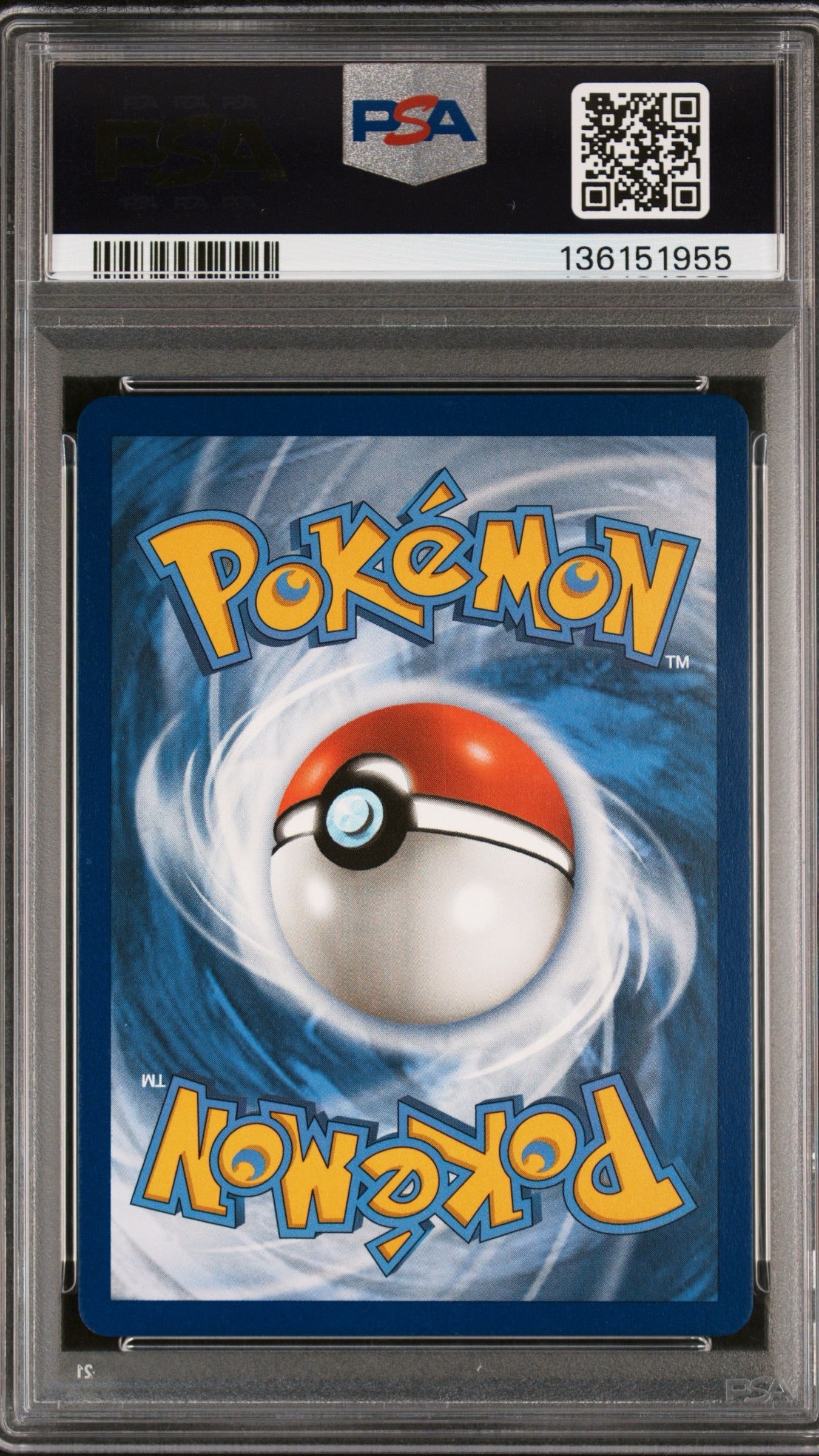 PSA 10 Rayquaza VMAX Full Art Secret Rare from 2021 Pokémon Evolving Skies, graded Gem Mint in a sealed PSA slab.
