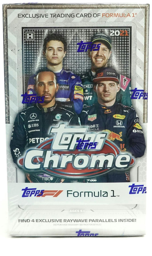 2021 TOPPS CHROME F1 FORMULA 1 RACING  LITE BOX (NEW SEALED)