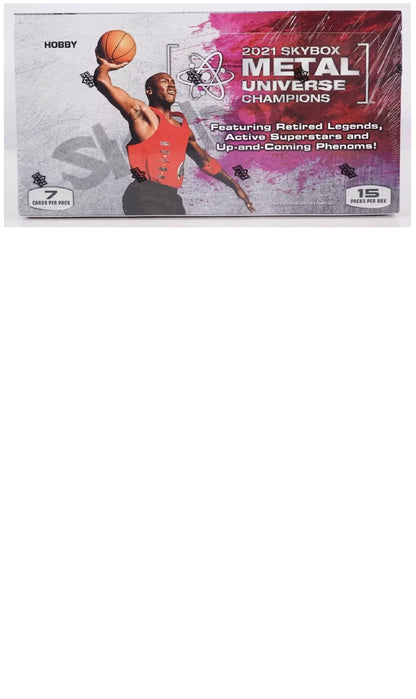 2021 Upper Deck Basketball Skybox Metal Universe Champions Hobby Box (New Sealed)