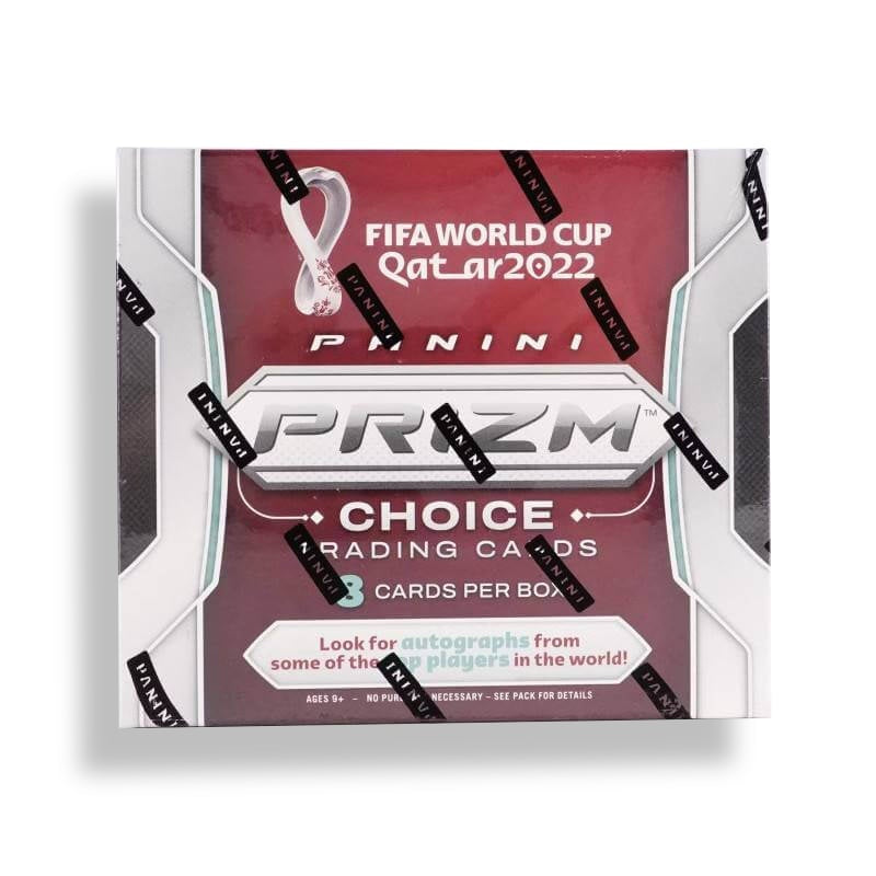 2022 PANINI PRIZM FOOTBALL FIFA WORLD CUP QATAR HOBBY BOX (NEW SEALED)