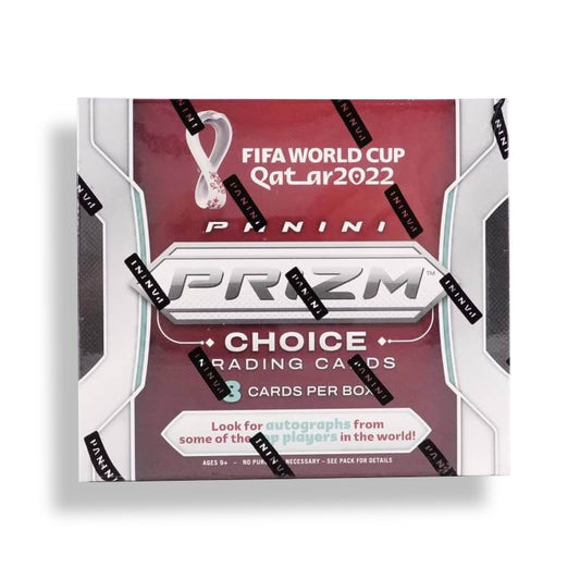 2022 PANINI PRIZM FOOTBALL FIFA WORLD CUP QATAR HOBBY BOX (NEW SEALED)