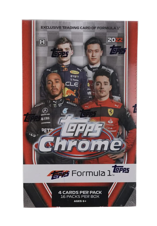 2022 TOPPS CHROME F1 FORMULA 1 RACING  LITE BOX (NEW SEALED)