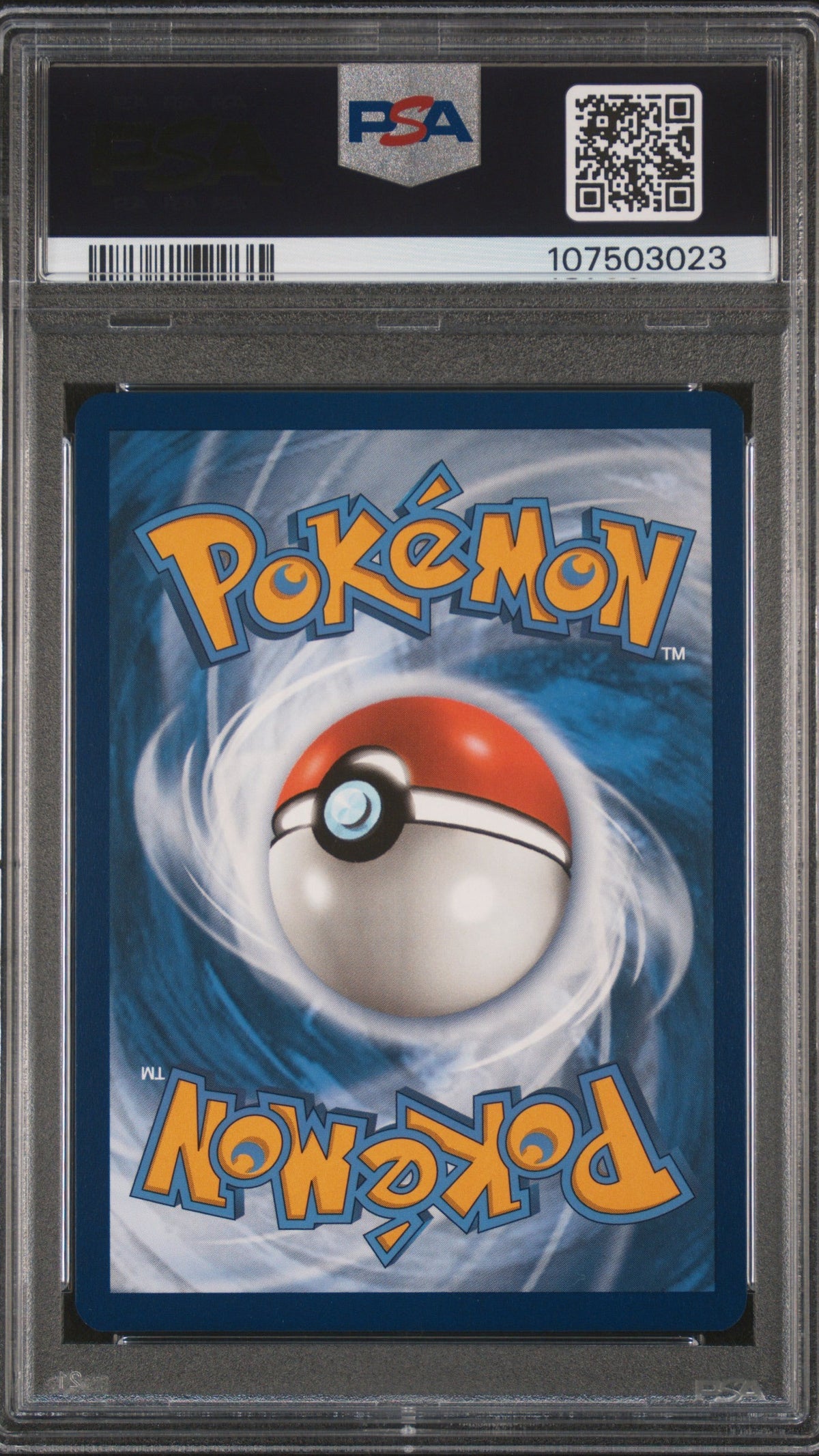 PSA 10 Mew EX Special Illustration Rare from 2024 Pokémon Paldean Fates, graded Gem Mint in a sealed PSA slab.
