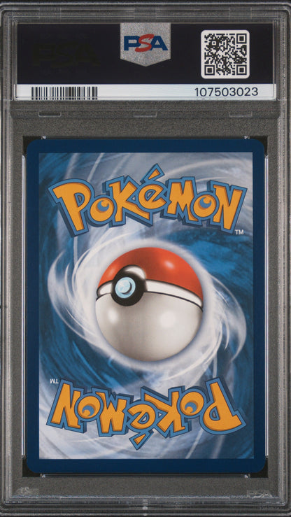 PSA 10 Mew EX Special Illustration Rare from 2024 Pokémon Paldean Fates, graded Gem Mint in a sealed PSA slab.
