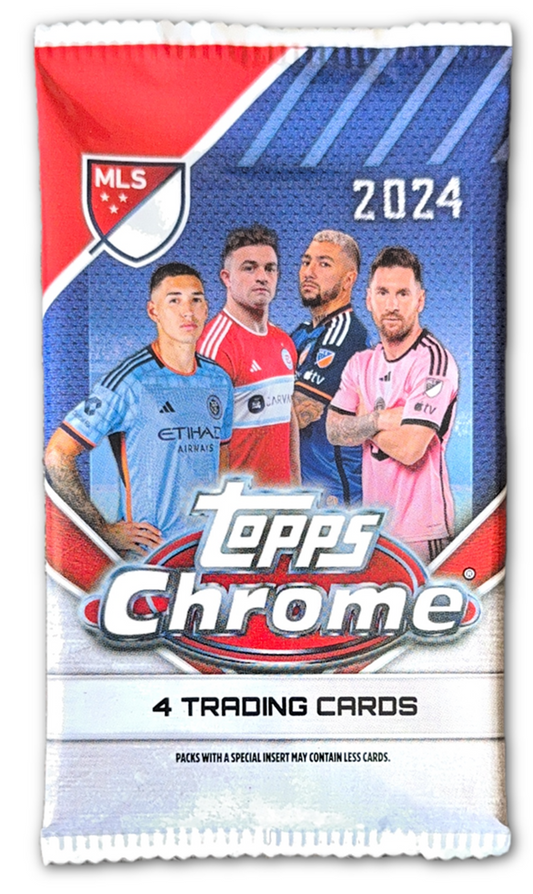 2024 Topps Chrome MLS Football 1X Pack (New Sealed)