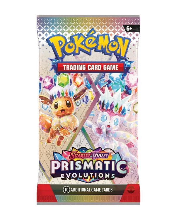 2025 POKEMON TCG PRISMATIC EVOLUTIONS BOOSTER PACK (NEW SEALED)