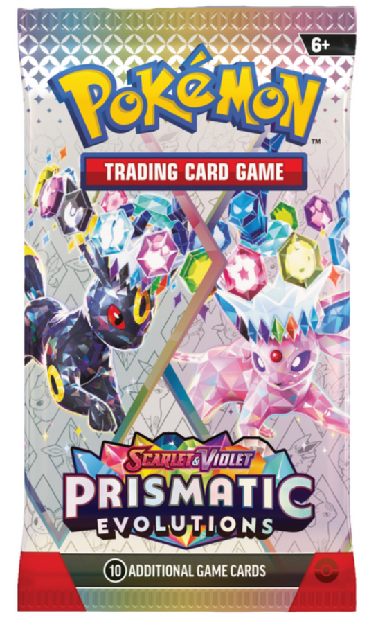 2025 POKEMON TCG PRISMATIC EVOLUTIONS BOOSTER PACK (NEW SEALED)