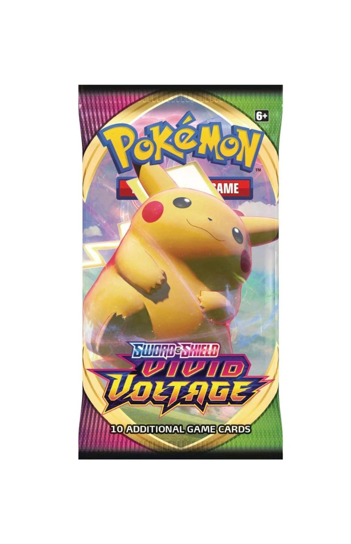 Pokemon TCG Sword & Shield Vivid Voltage Booster Pack (New Sealed)