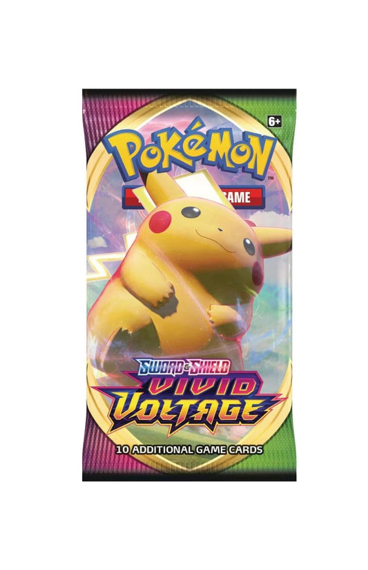 Pokemon TCG Sword & Shield Vivid Voltage Booster Pack (New Sealed)
