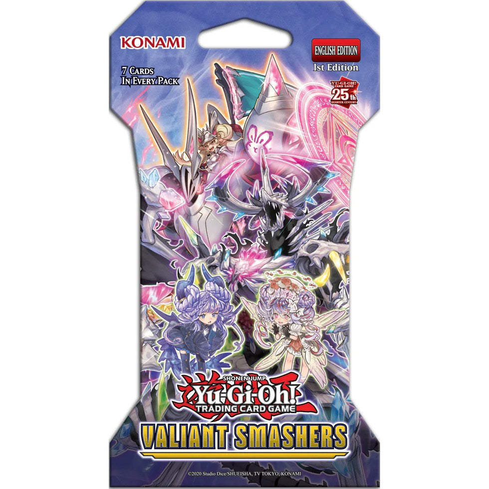 Yu-Gi-Oh! TCG Valiant Smashers Sleeved Booster Pack (New Sealed)
